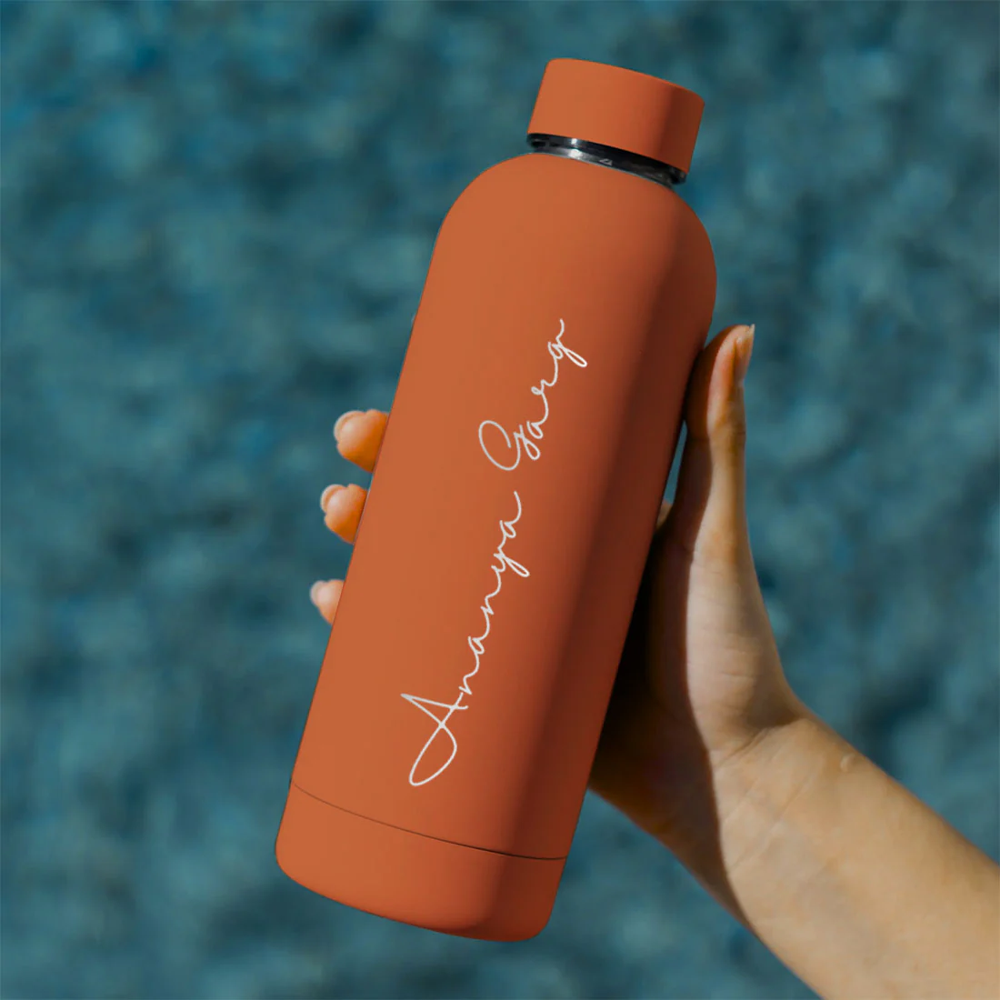 Double Insulated Water Bottle with Name 500ml Stainless Steel Bottles for Office Home Travel- BPA Free, Leakproof - Image 11