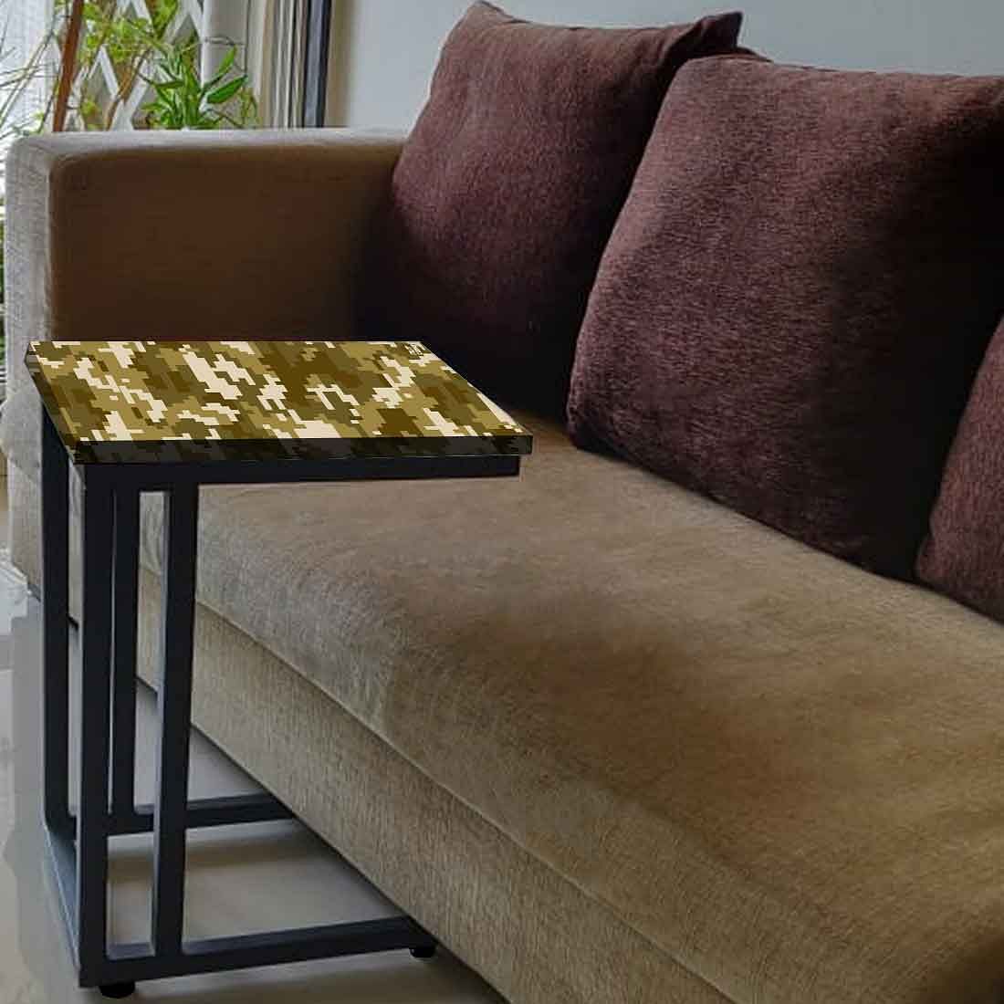 Modern C Side Table - 8 Bit Camouflage Desert Storm - Image 3