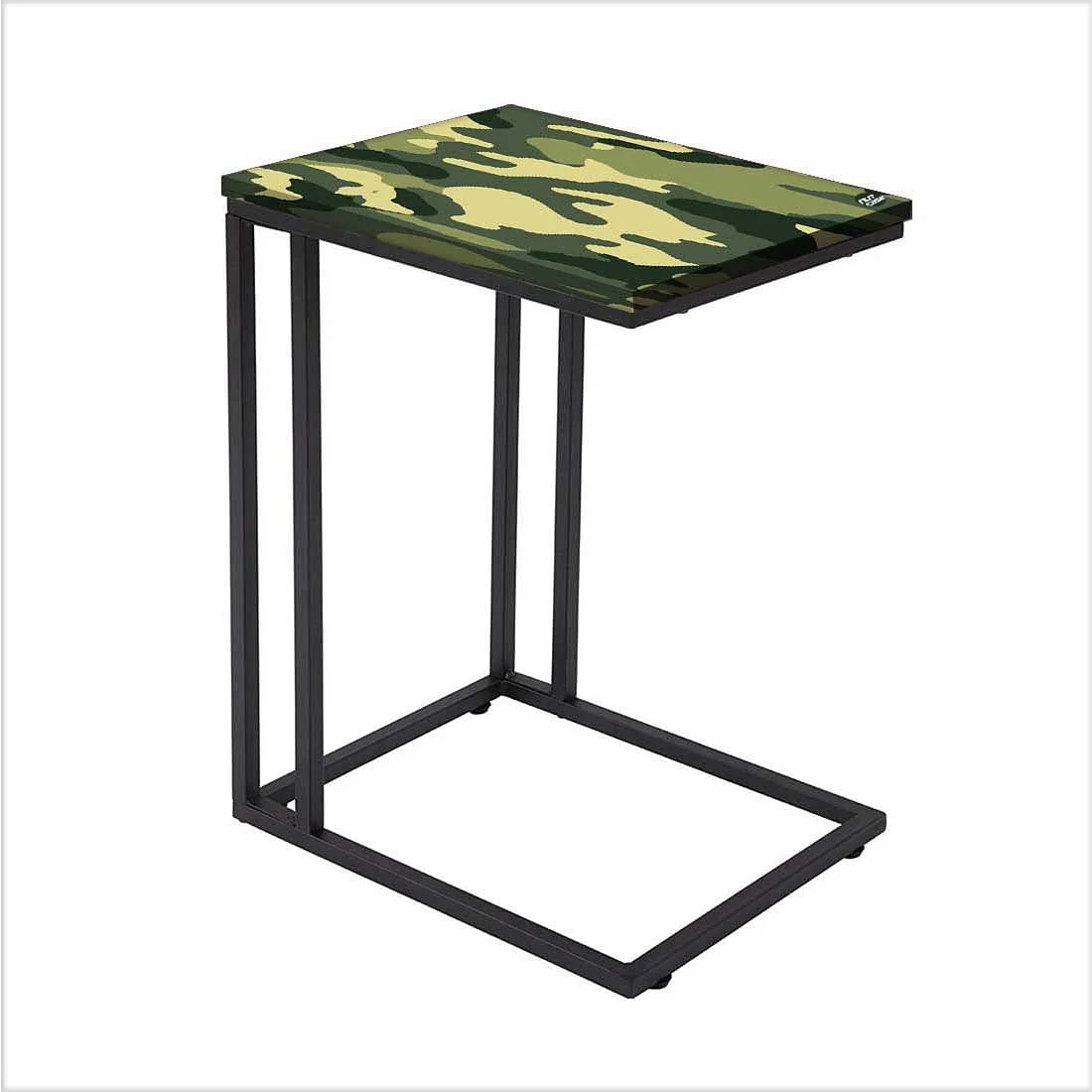Bedside C Shaped Table - Army Camouflage - Image 2