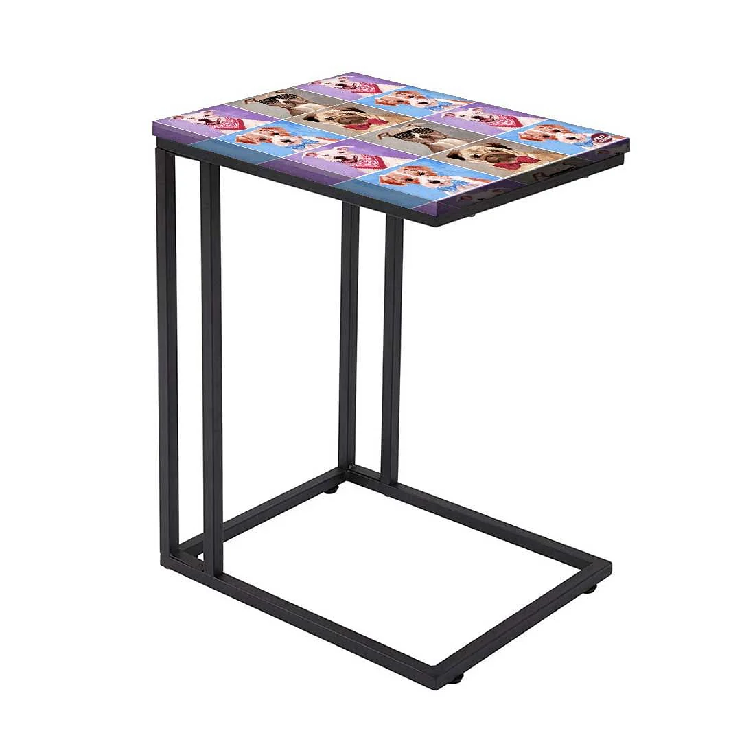 Designer Sofa Side Table - Cute Dogs - Image 2