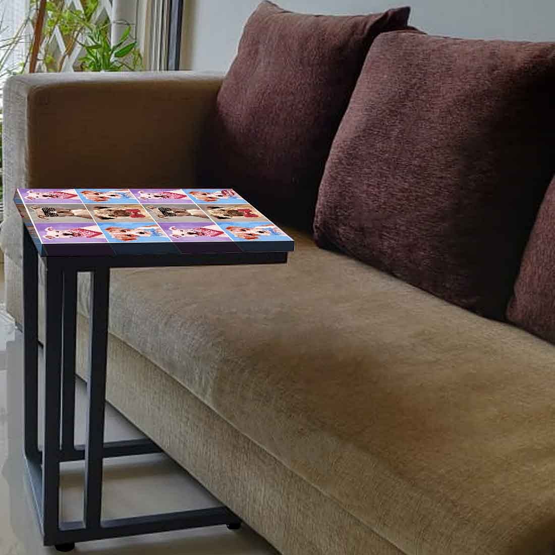 Designer Sofa Side Table - Cute Dogs - Image 3