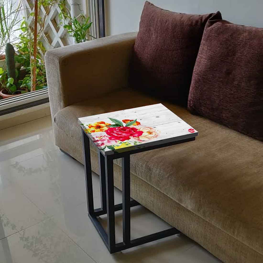 New Floral C Side Table - Vintage Flower