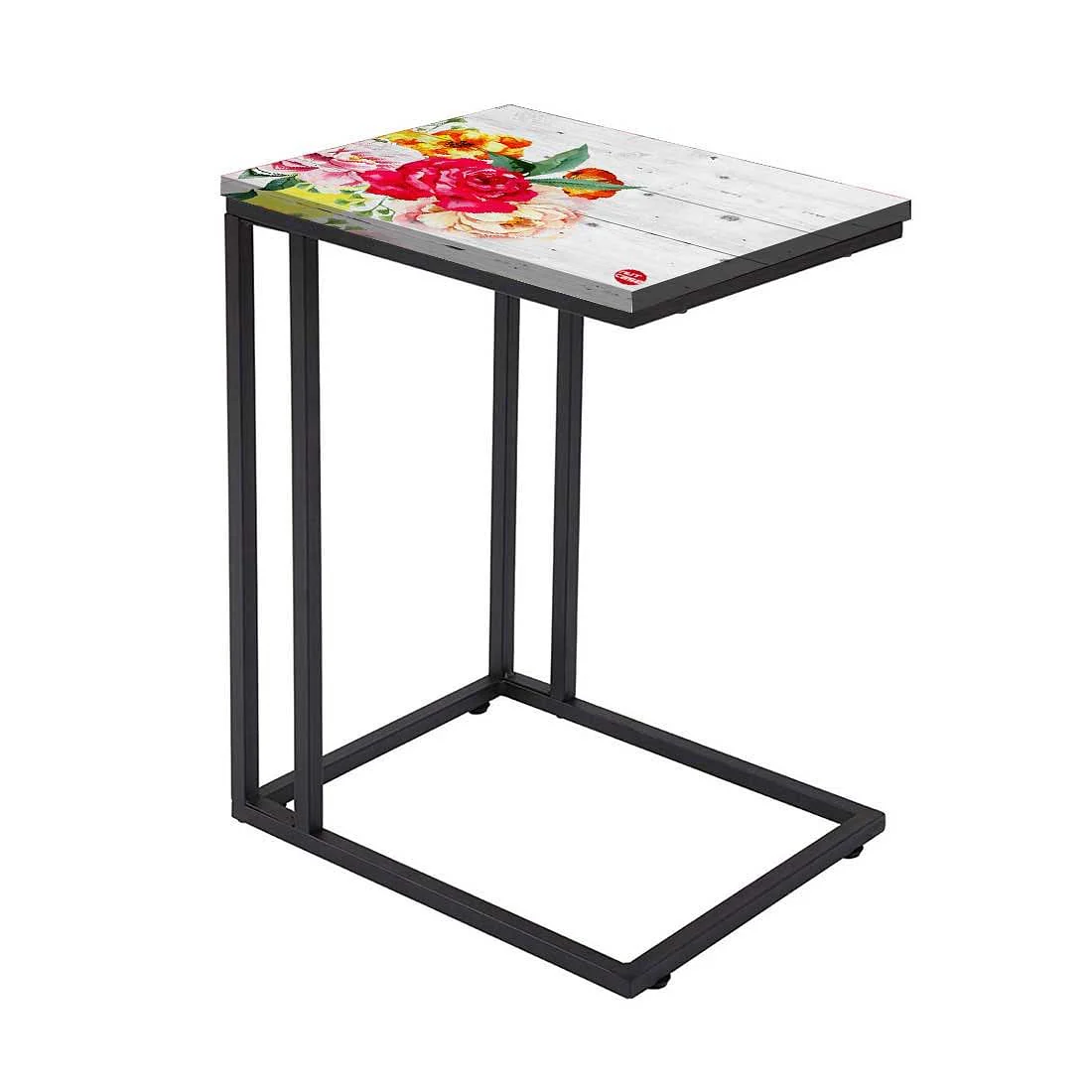 New Floral C Side Table - Vintage Flower - Image 2