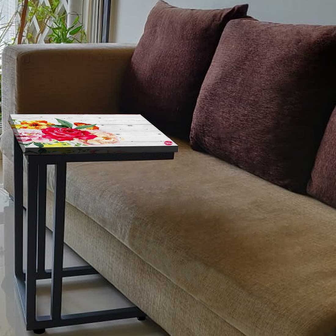 New Floral C Side Table - Vintage Flower - Image 3