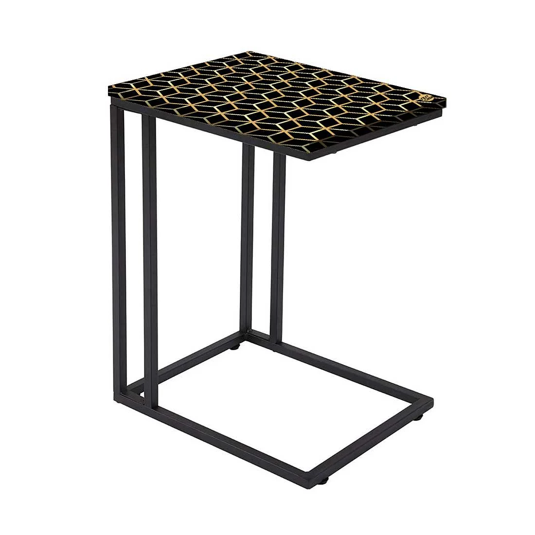 C Shaped Bedside Table - Hexa - Image 2