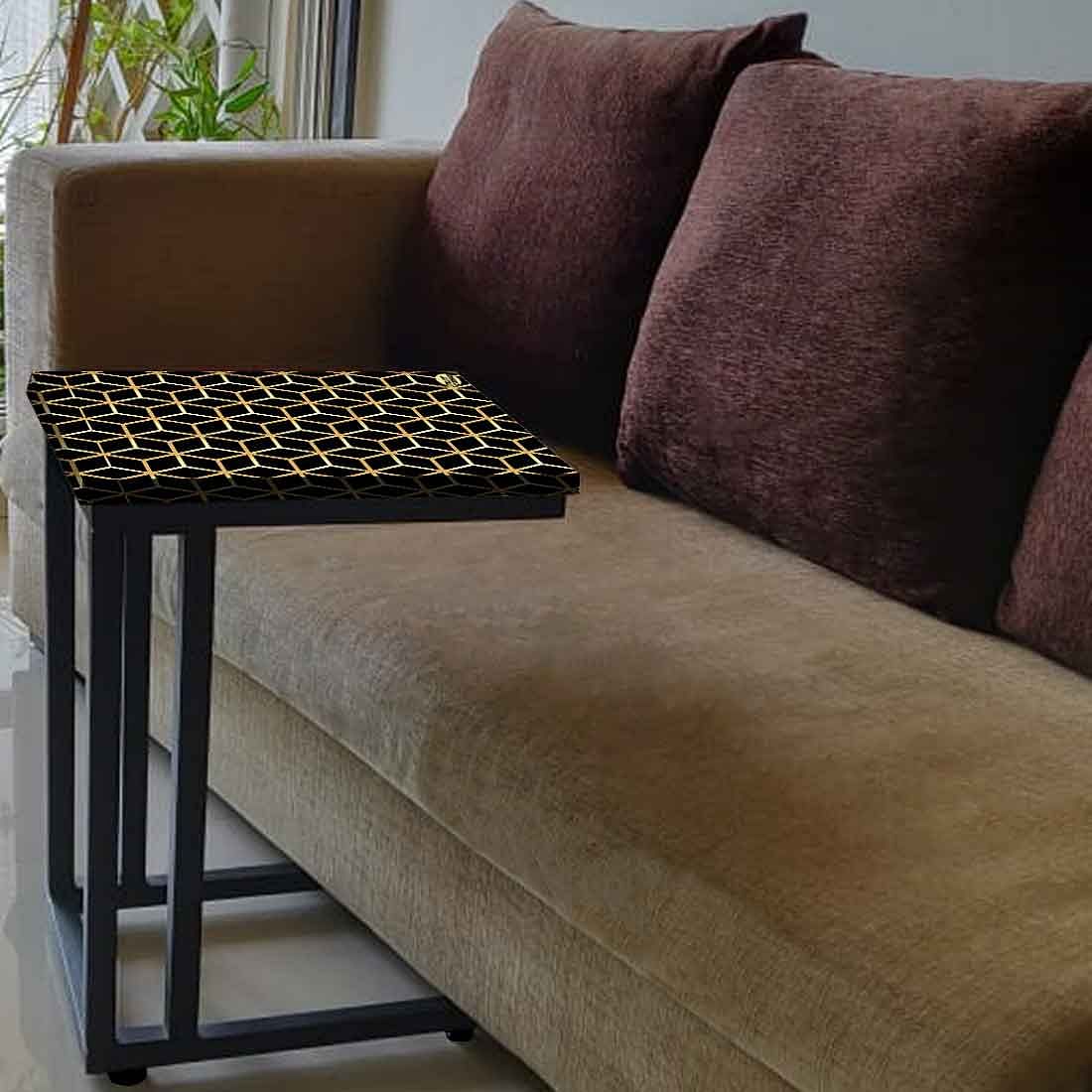 C Shaped Bedside Table - Hexa - Image 3