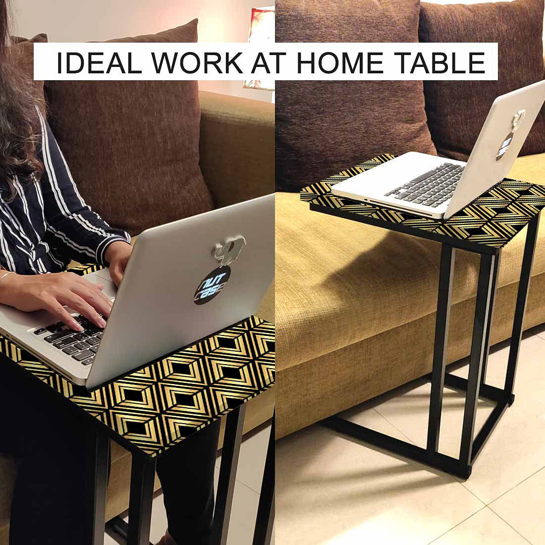 Small Designer C Table - Diamond - Image 6