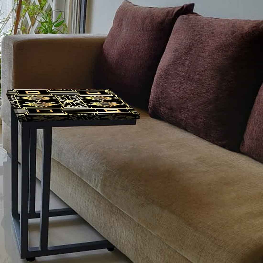 Designer Outdoor Metal C Table - Retro - Image 3