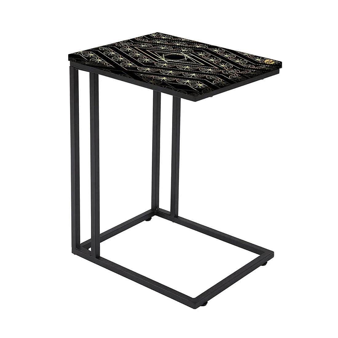 Outdoor Metal C Table - Retro Pattern - Image 2