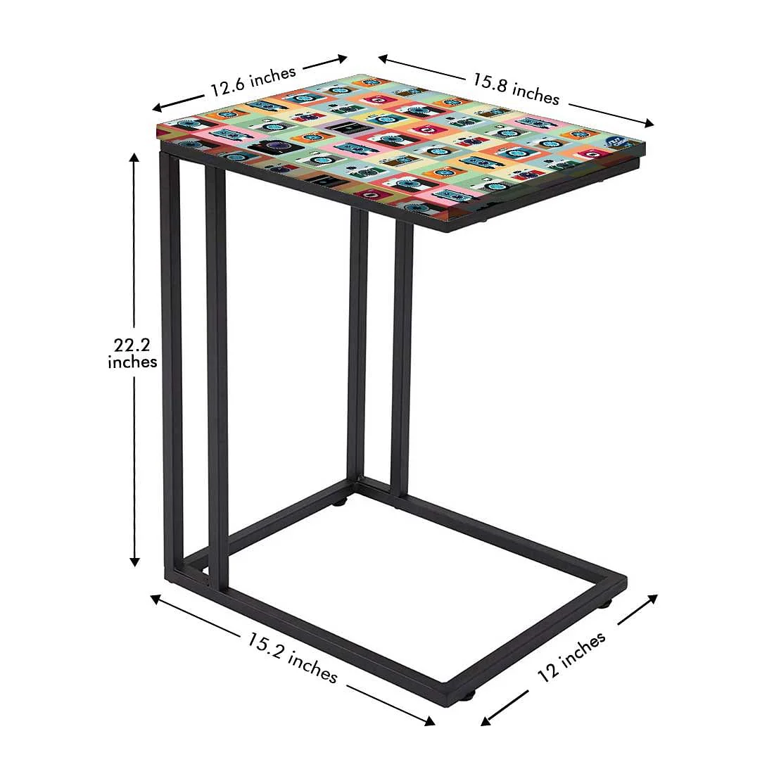 C Shaped Laptop Table for Children - Camera - Image 5