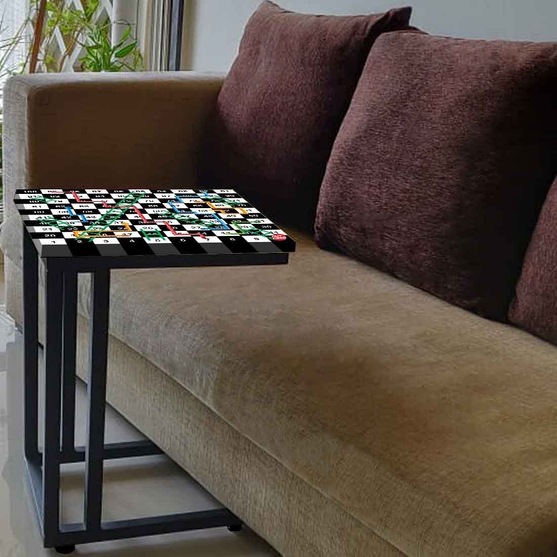 C Shaped Metal Table for Kids Children -Snake Ladder - Image 3
