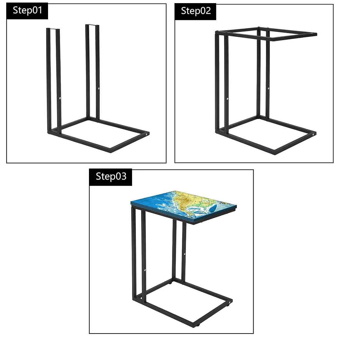 C Side Shaped Table - Atlas Map - Image 7