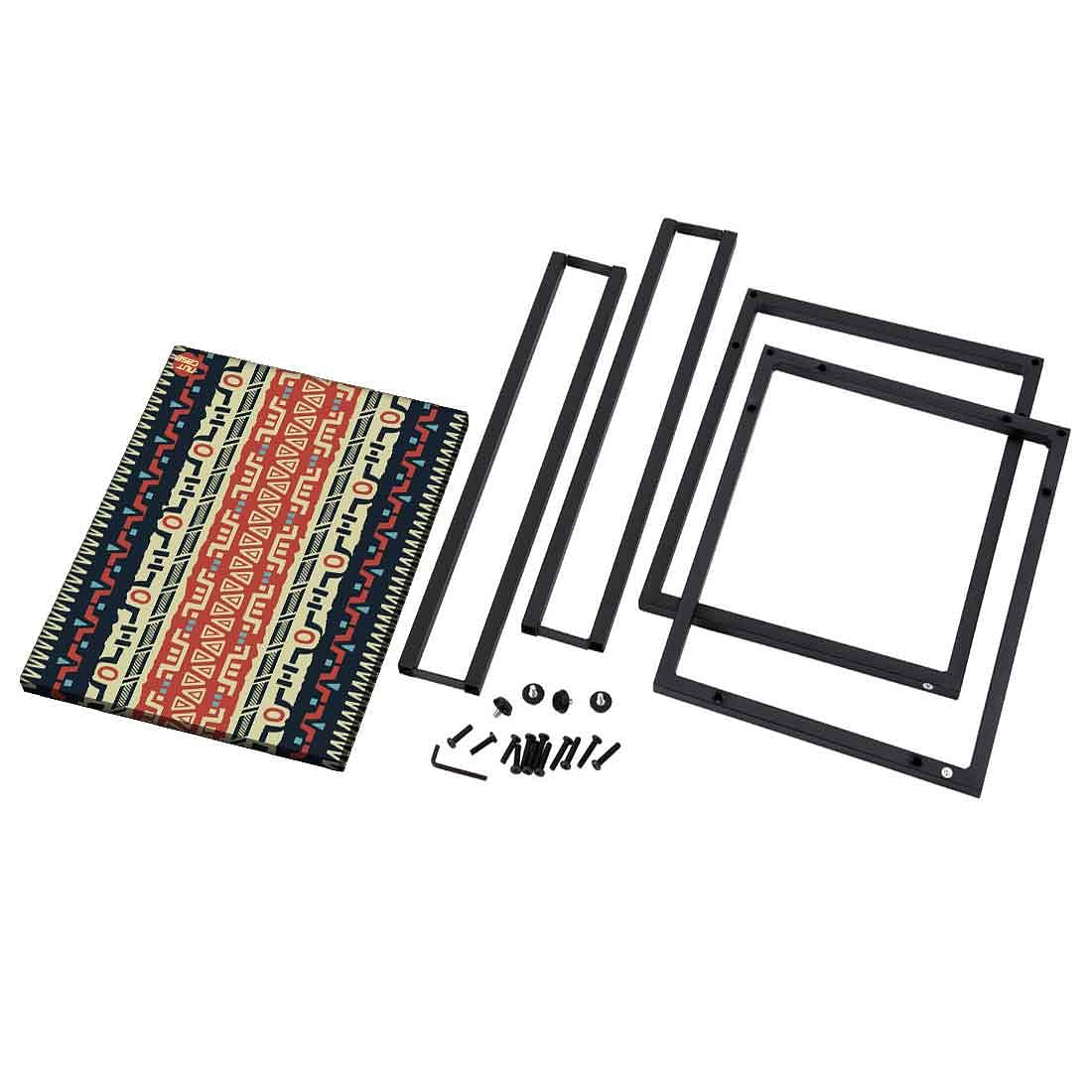 Black C Shaped Table For Sofa - Ethnic Design - Image 8