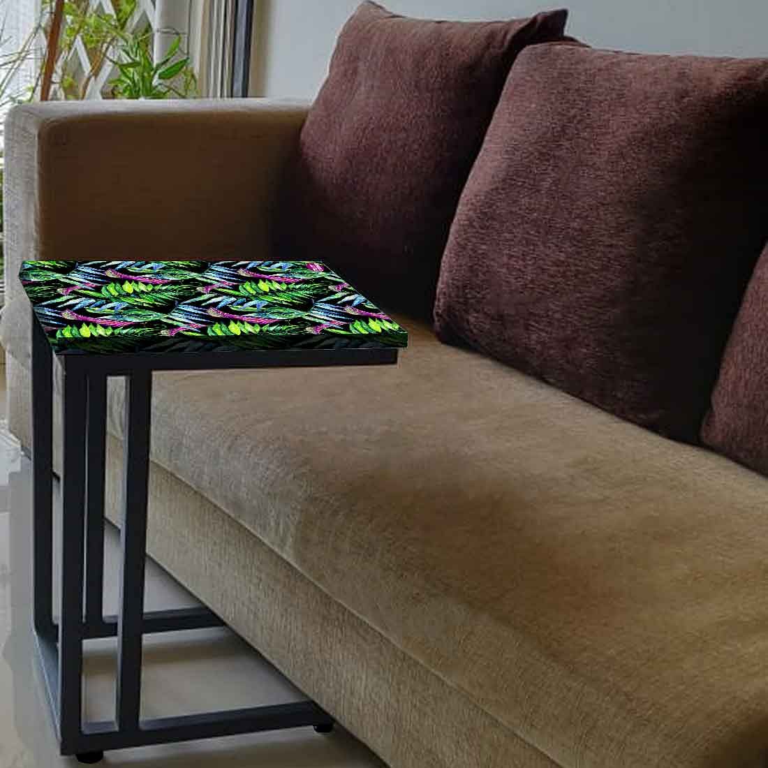 New Bedside C Table - Green Blue Leaf - Image 3