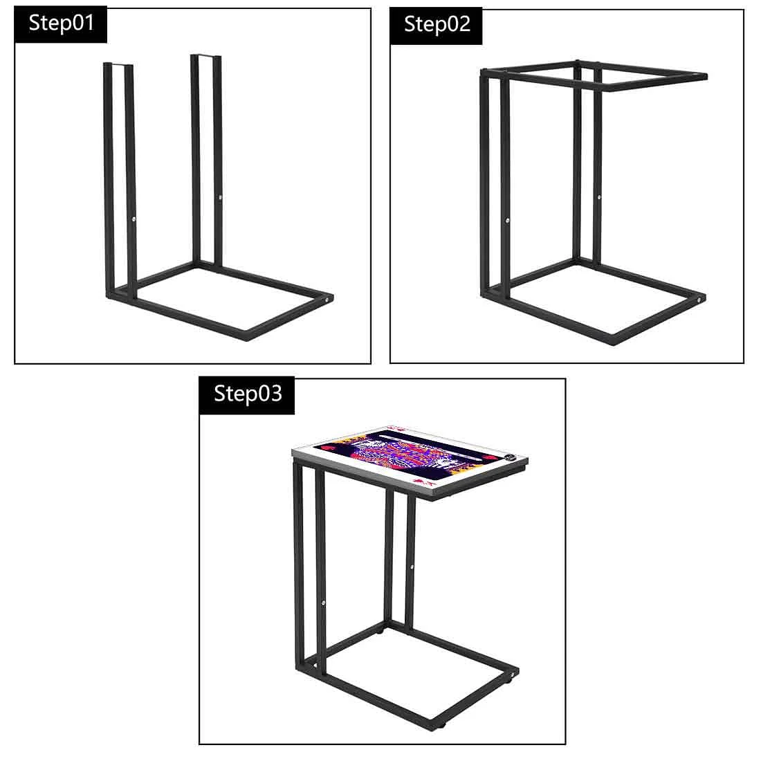 Amazing Black C Side Table - King (Purple) - Image 7