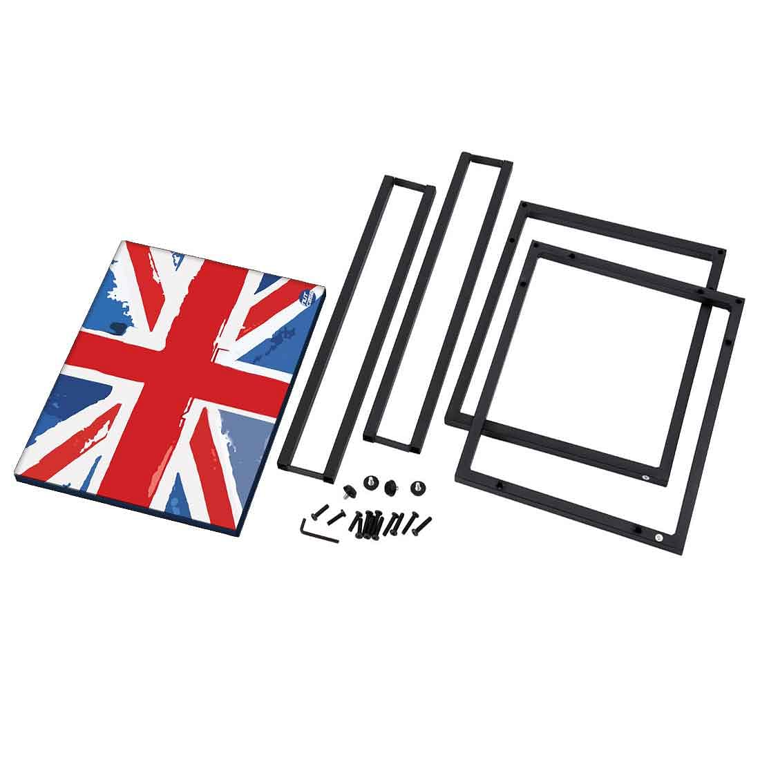 C Shaped End Table For Sofa - British Flag - Image 8