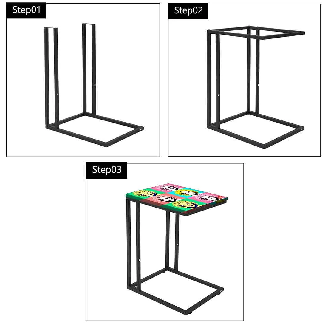 Best C Shaped Table For Sofa - Lady Face - Image 7