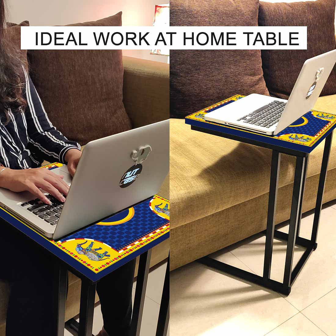 C Shaped End Table For Sofa - Beer Please - Image 6