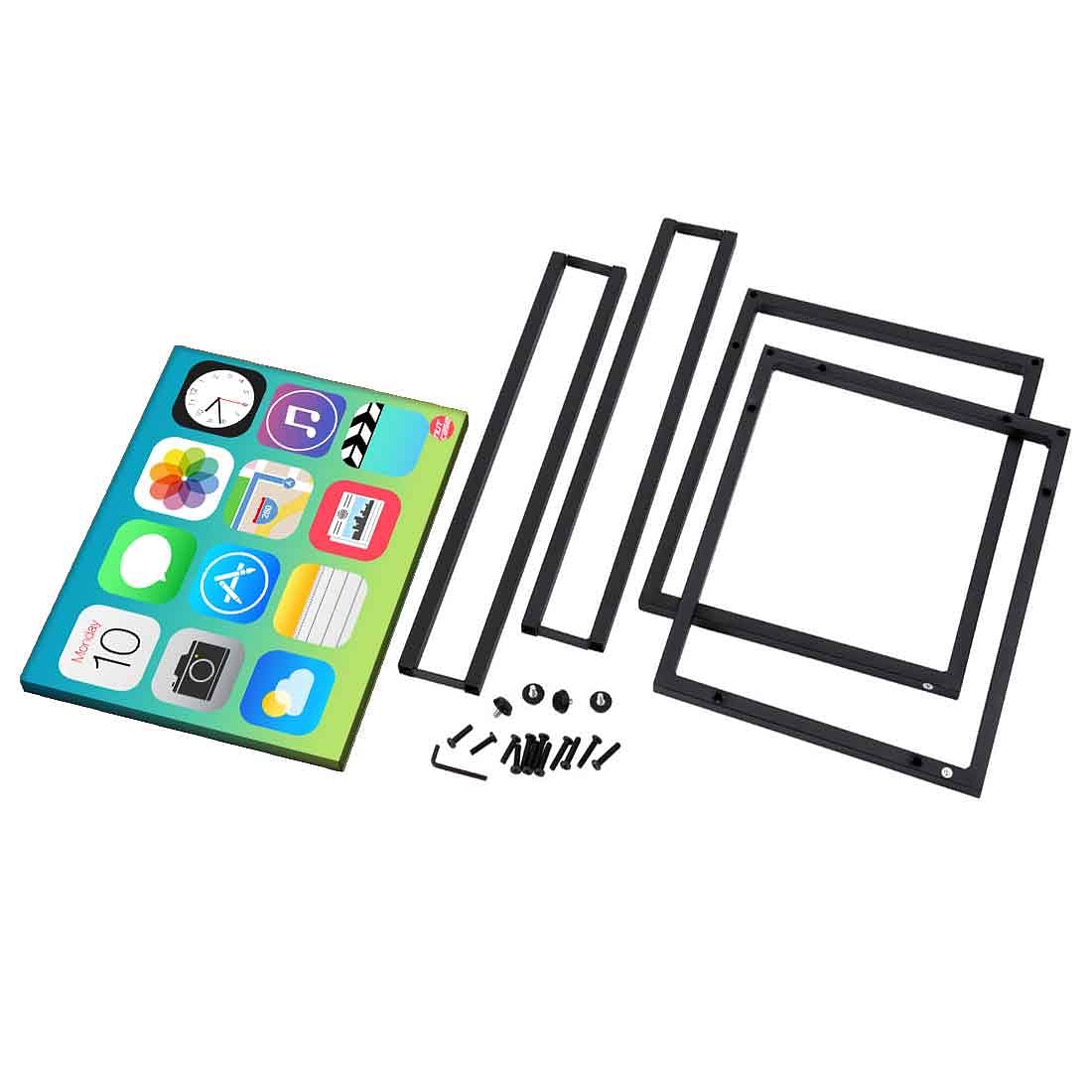 Designer Black Metal C Table -  Icons - Image 8