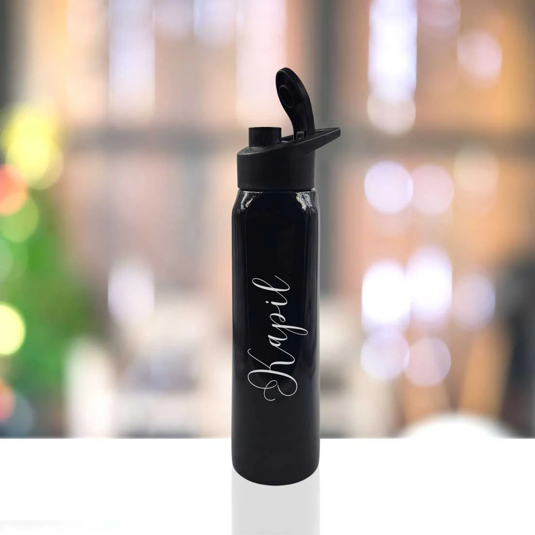 Personalised Engraved Water Bottle for Gym Office Home 750 ML - Image 2