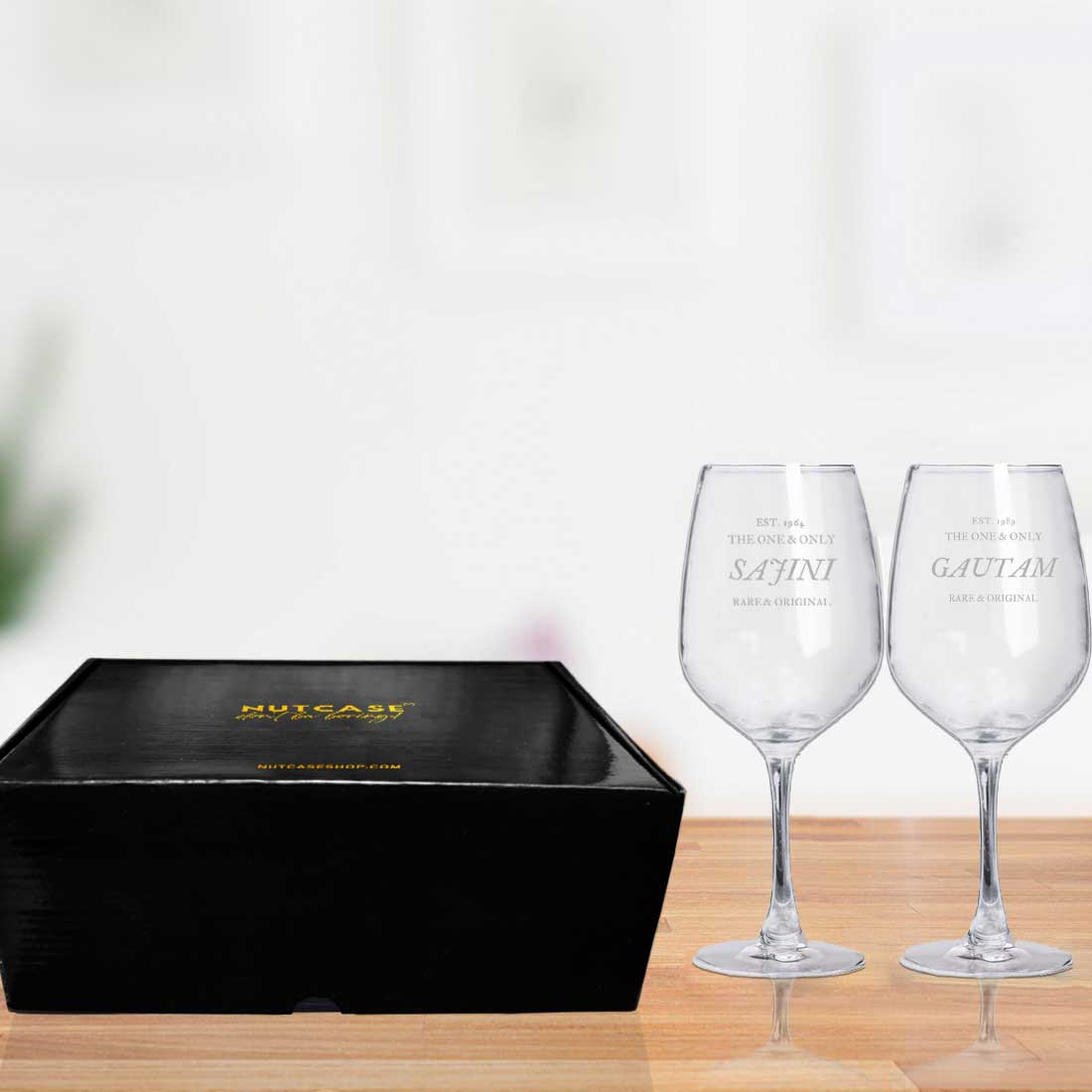 Engraved Wine Glass Personalized With Name For Men - Image 7
