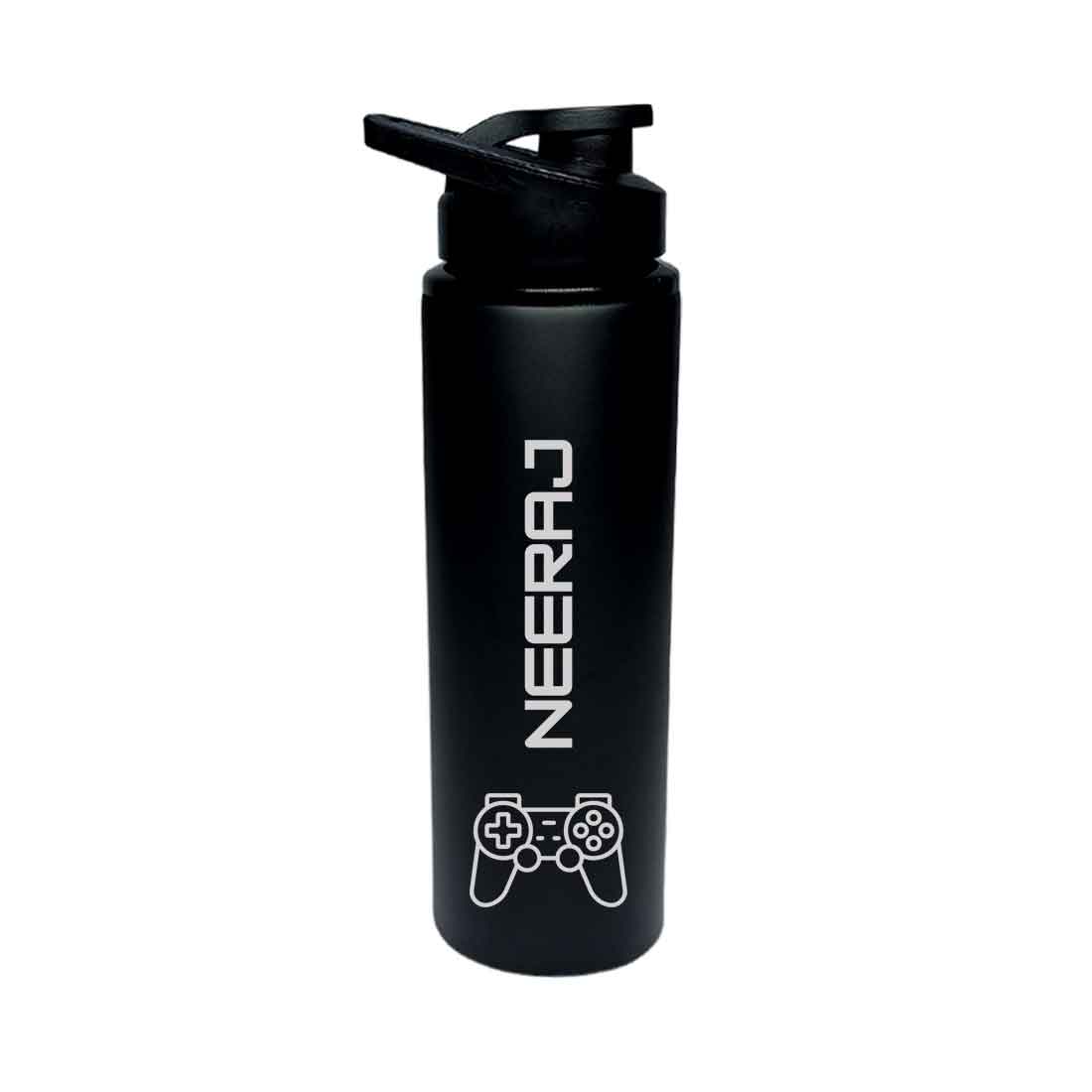 Customized Engraved Water Bottle Stainless Steel for Office - Video Game - Image 6