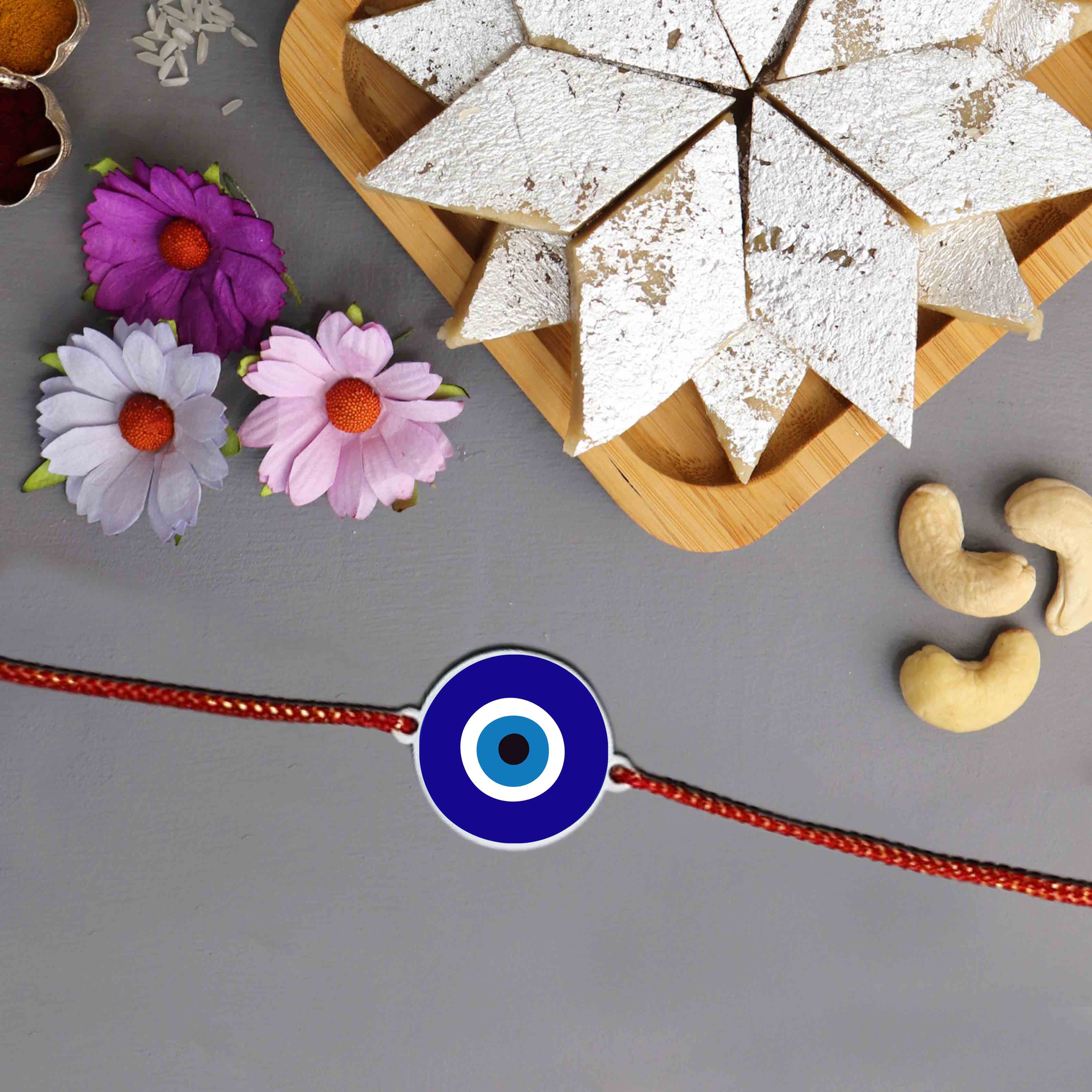 Evil Eye Rakhi - Designer Rakhi's For Your Brother - Image 3