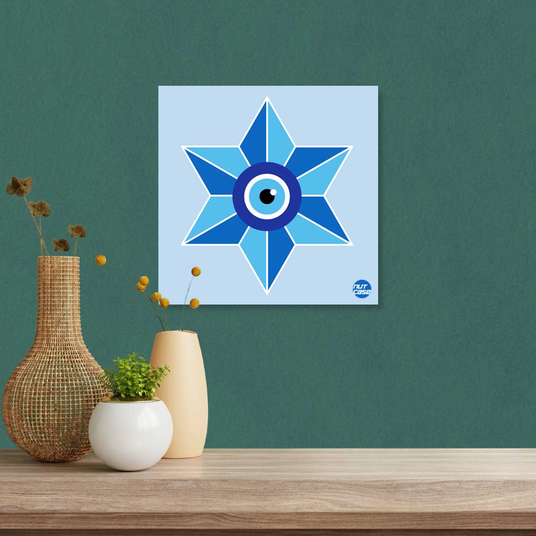 Wall Art Decor for Living Room Bedroom Hanging Panels - Evil Eye Protector - Image 2