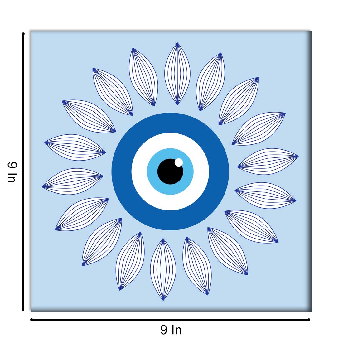 Wall Art Home Decor for Living Room Bedroom Decoration - Evil Eye Protector - Image 3
