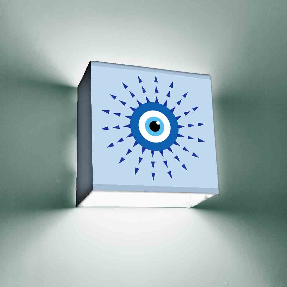Square Shape Night Wall Lamp for Living Room Kids Bedroom - Evil Eye Protector - Image 12