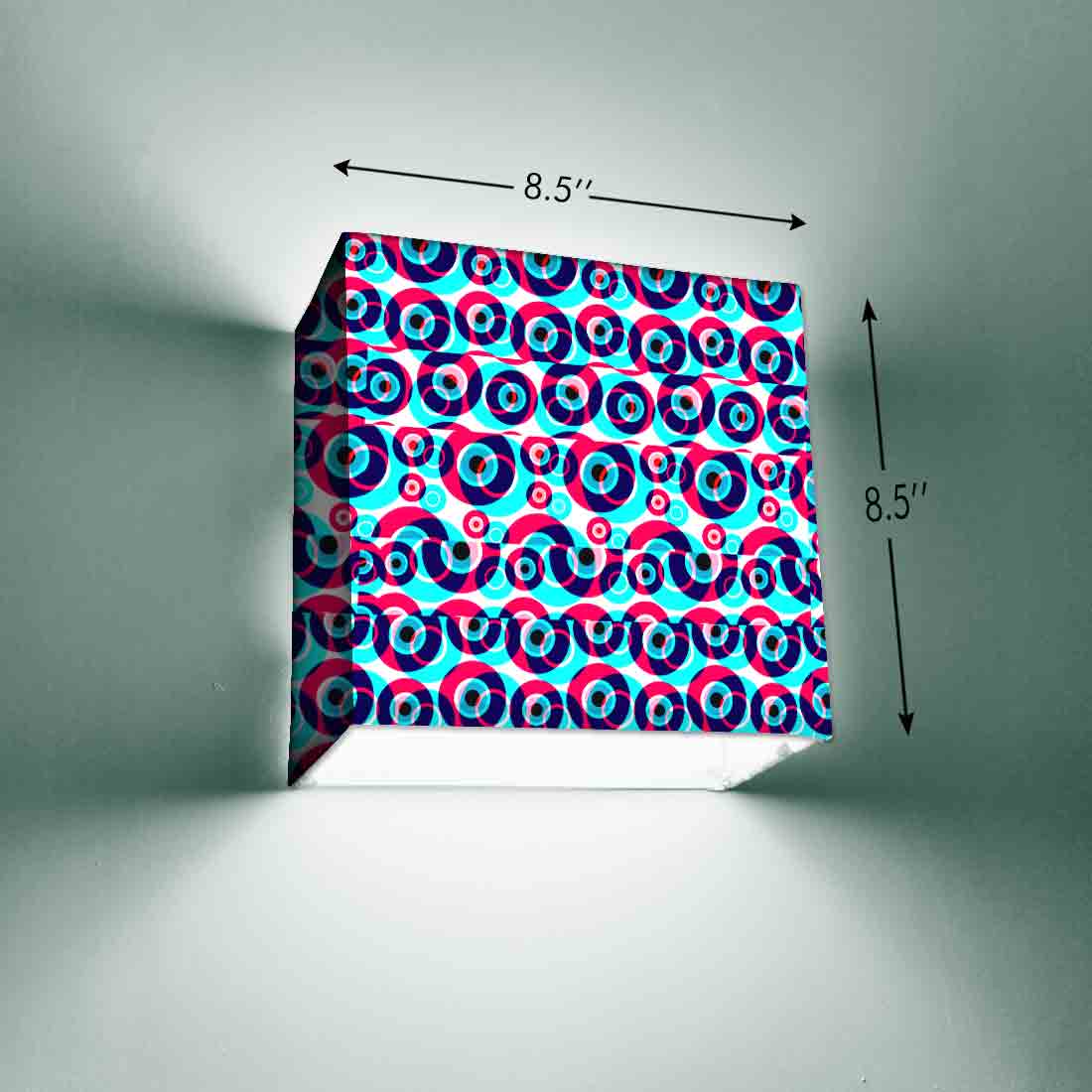 Square Shape Night Wall Lamp for Living Room Kids Bedroom - Evil Eye Protector - Image 15