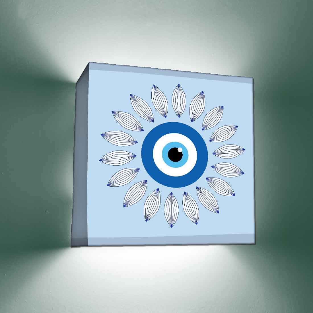 Wall Mount Lamp for Bedroom Living Room Decor - Evil Eye Protector - Image 2