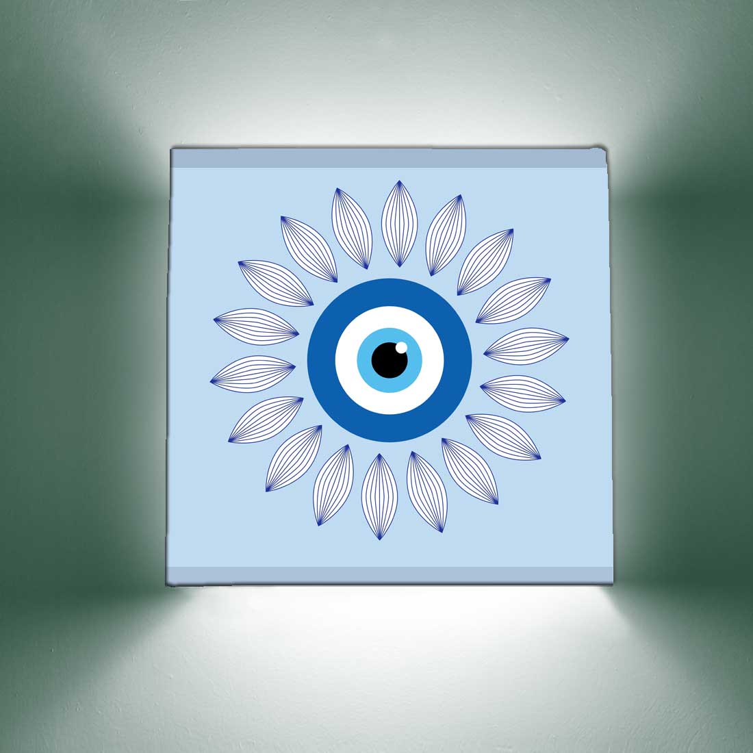 Wall Mount Lamp for Bedroom Living Room Decor - Evil Eye Protector - Image 4