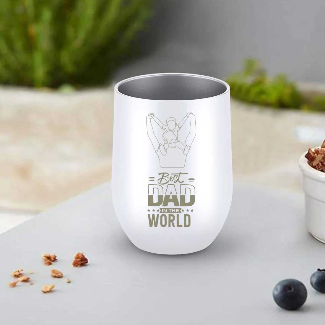 Dads Fathers Day Gifts Travel Coffee Mug Tumbler With Lid - Best Dad - Image 4