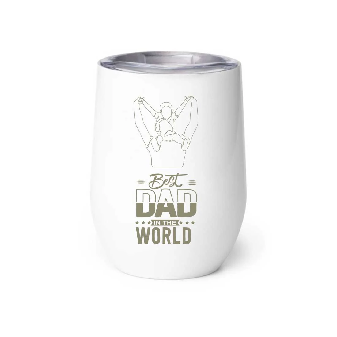 Dads Fathers Day Gifts Travel Coffee Mug Tumbler With Lid - Best Dad - Image 7