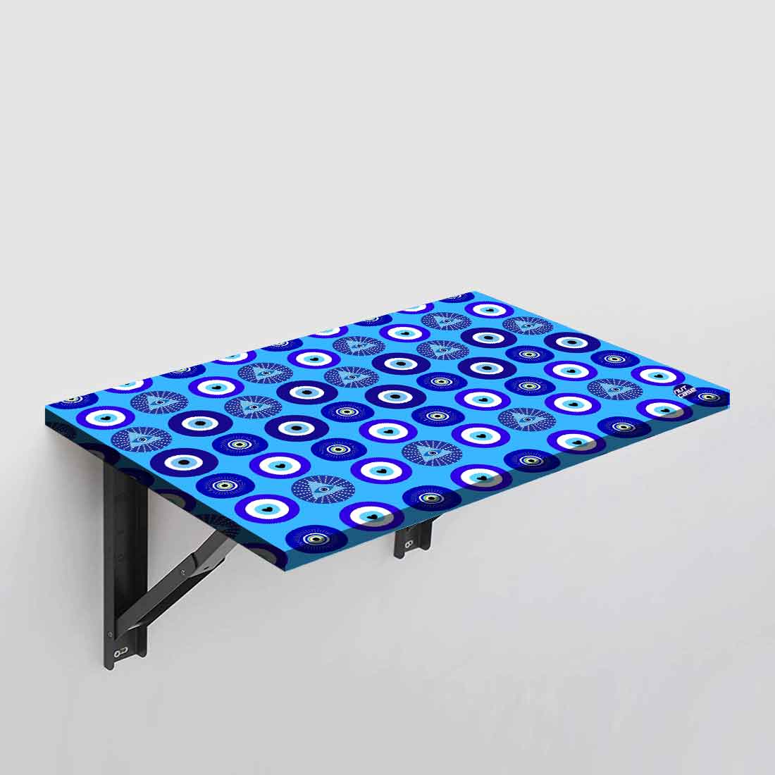 Modern Wall Mounted Foldable Study Table for Children - Evil Eye Protector - Image 2