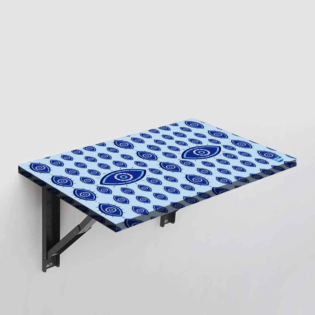 Designer Wall Mounted Foldable Study Table for Kids - Evil Eye Protector - Image 2