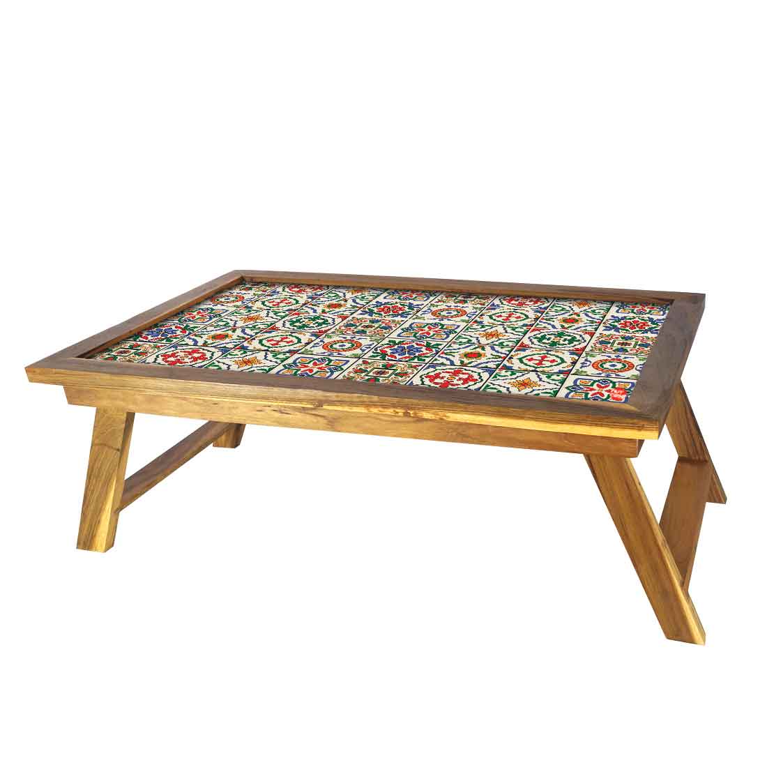 Designer Lapdesk Tray Table for Breakfast in Bed Study Desk - Mexican Style - Image 3