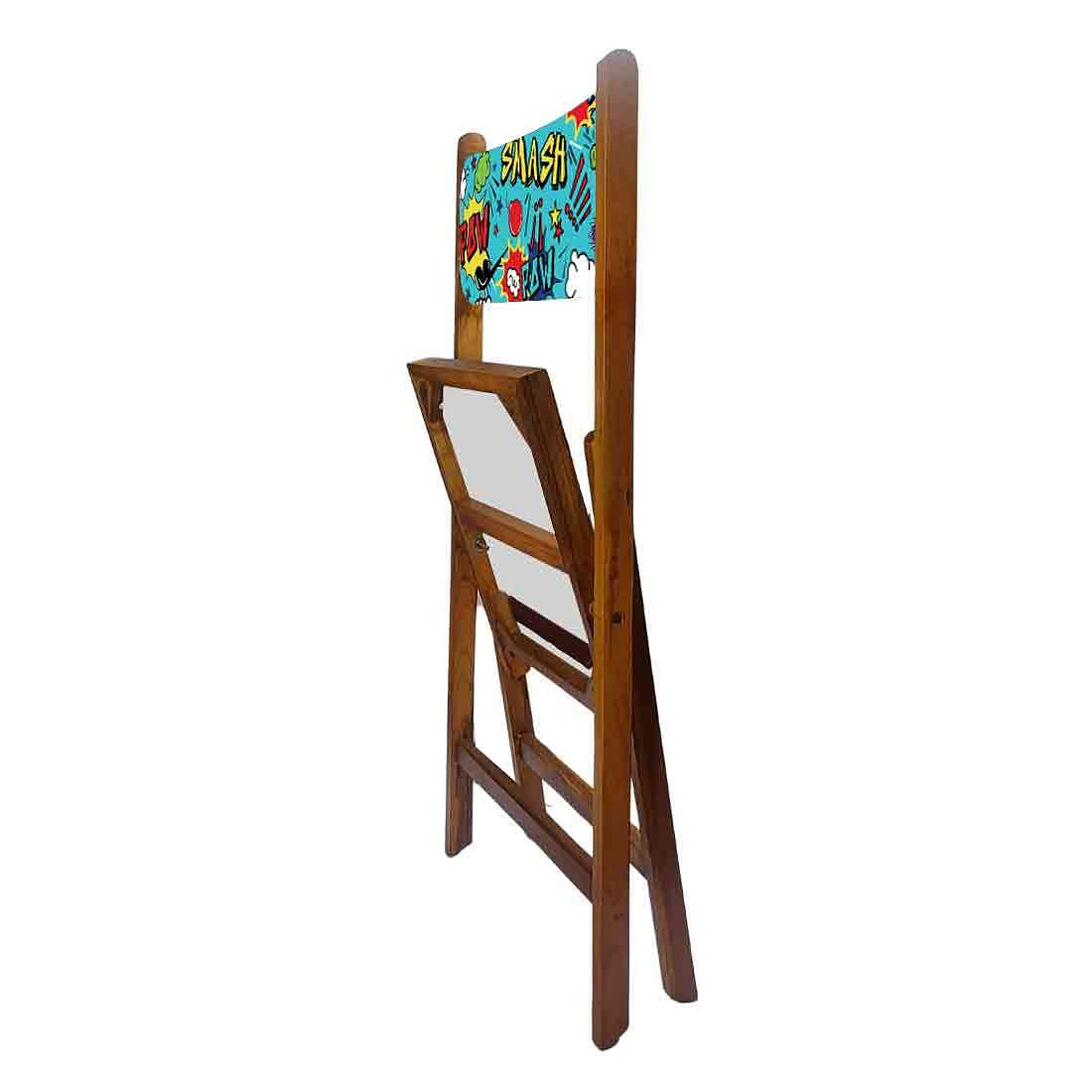 Nutcase Foldable Wooden Chairs With Cushion For Balcony  -  Smash - Image 6