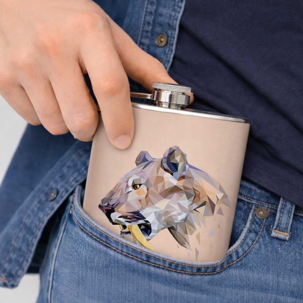 Hip Flask - Sabertooth - Image 3