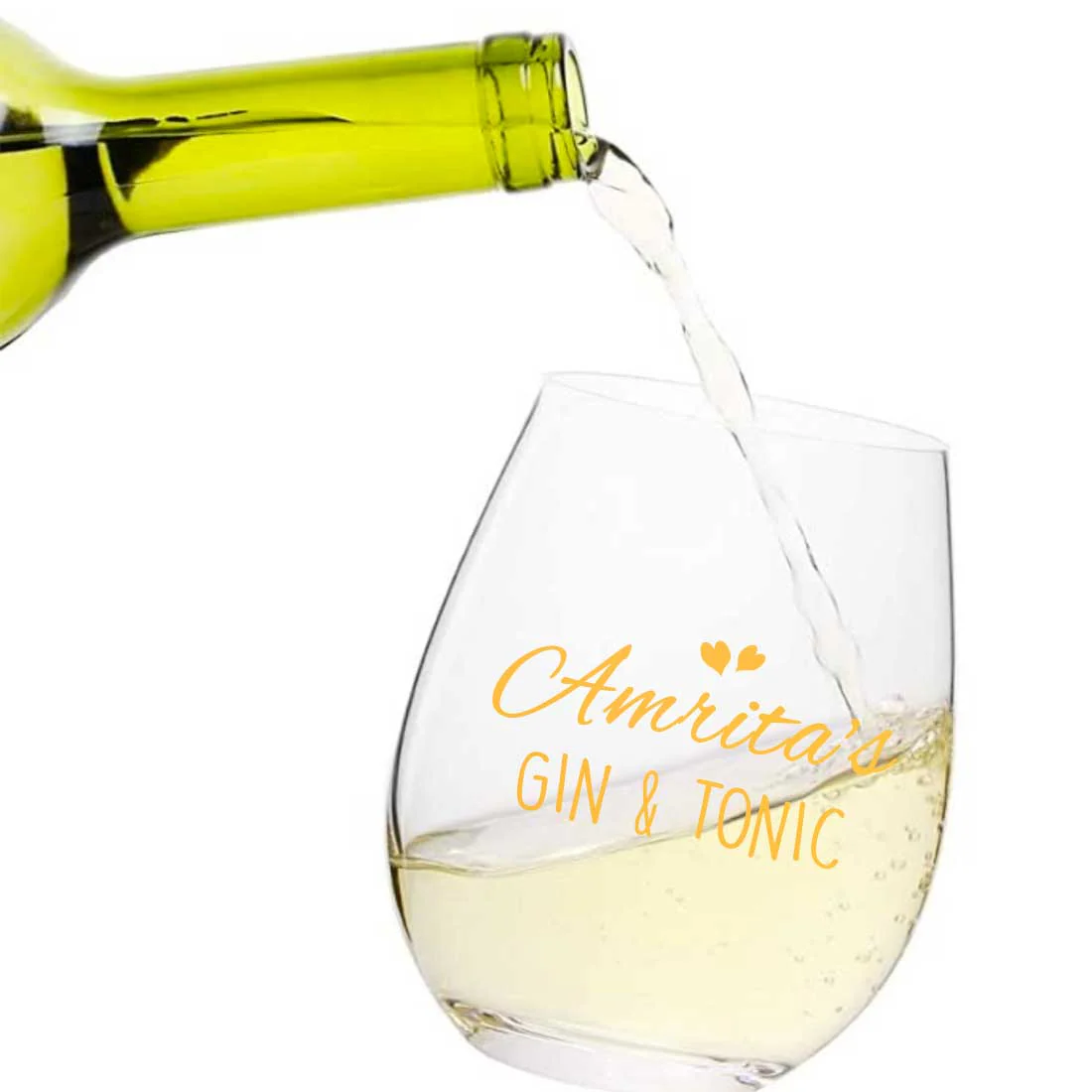 Customized Gin And Tonic Glasses Personalized Drink Glass - Add Name - Image 5