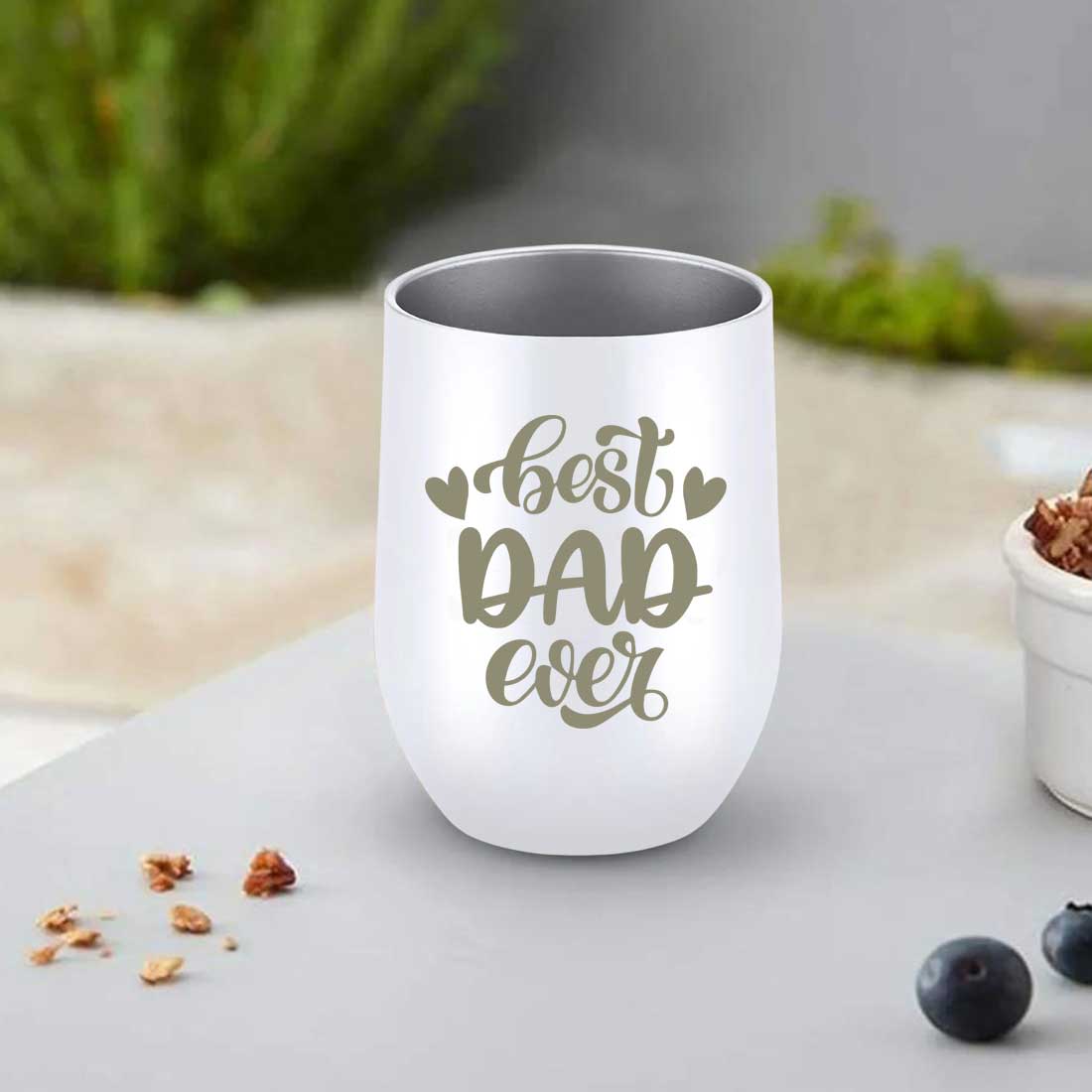 Happy Fathers Day Gifts Travel Coffee Mug Tumbler With Lid - Best Dad Ever - Image 11