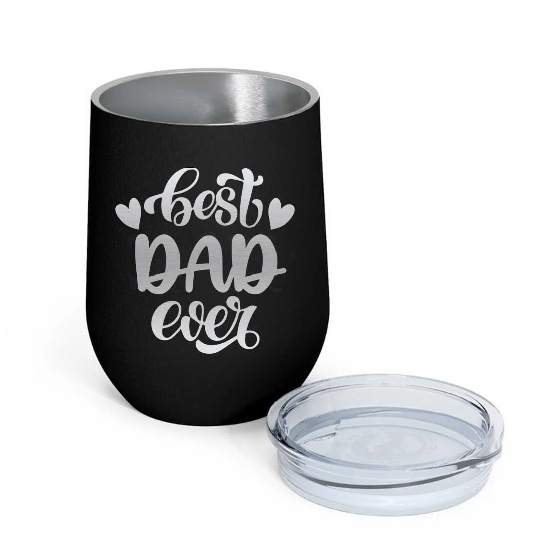 Happy Fathers Day Gifts Travel Coffee Mug Tumbler With Lid - Best Dad Ever - Image 4
