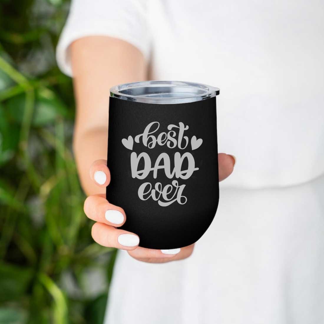 Happy Fathers Day Gifts Travel Coffee Mug Tumbler With Lid - Best Dad Ever - Image 7