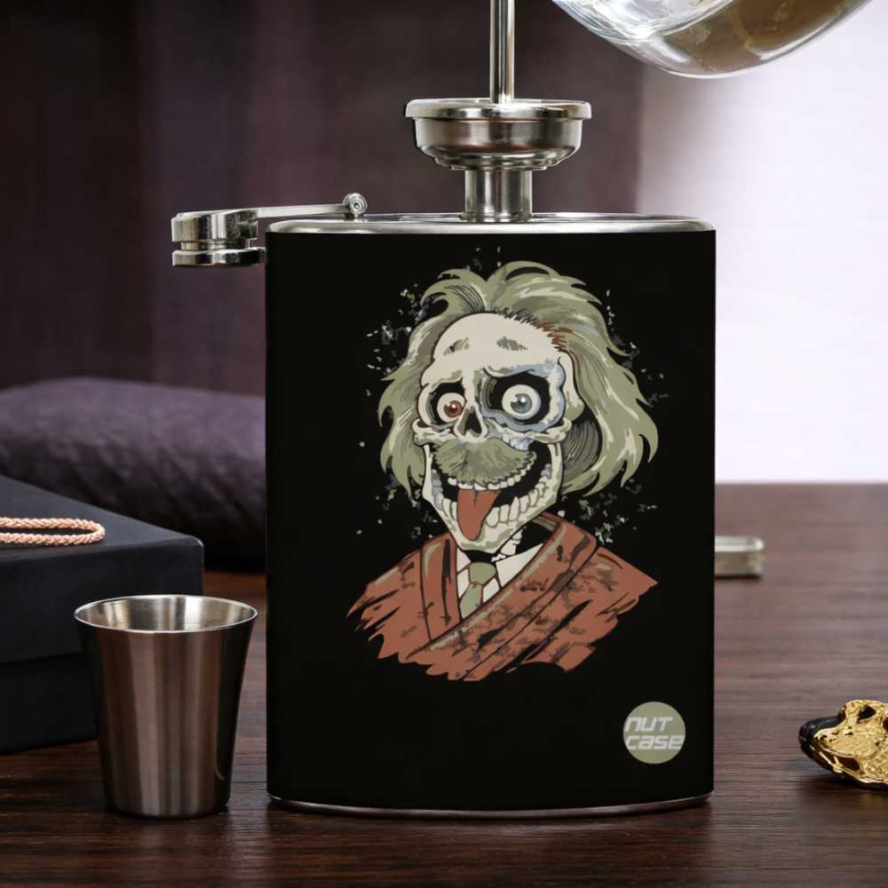 Hip Flask  -  Albert Turns Zombie - Image 2