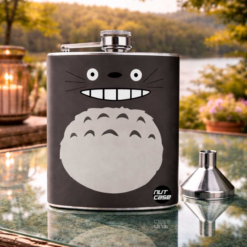 Hip Flask - Cute Beast