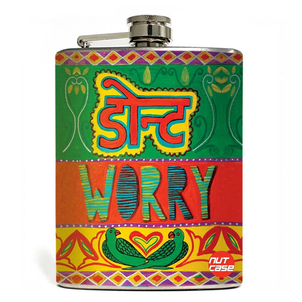 Hip Flask  -  DonÕt Worry  - Hinglish Style - Image 4