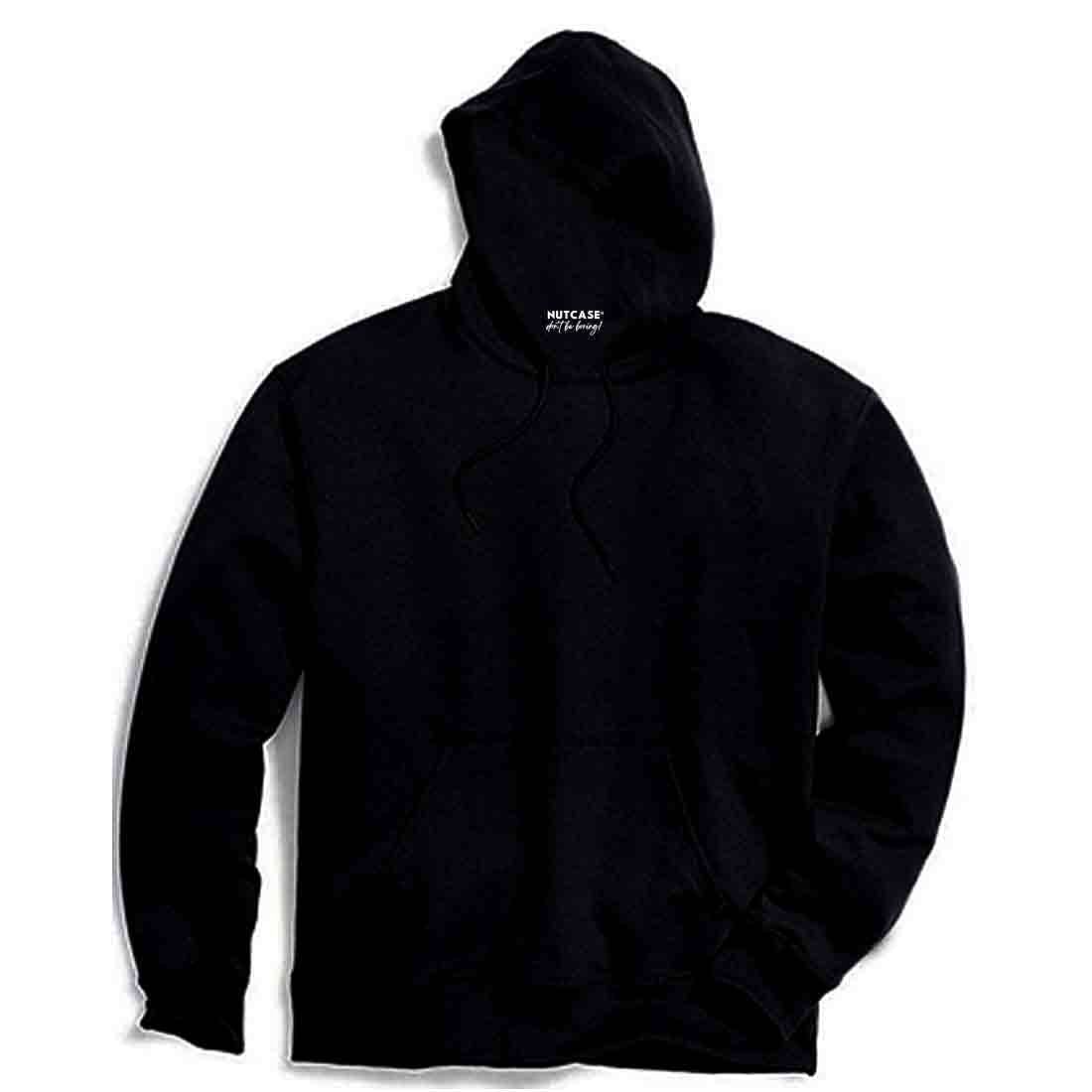 Nutcase Designer Unisex Black Hoodie - Alcoholic - Image 4