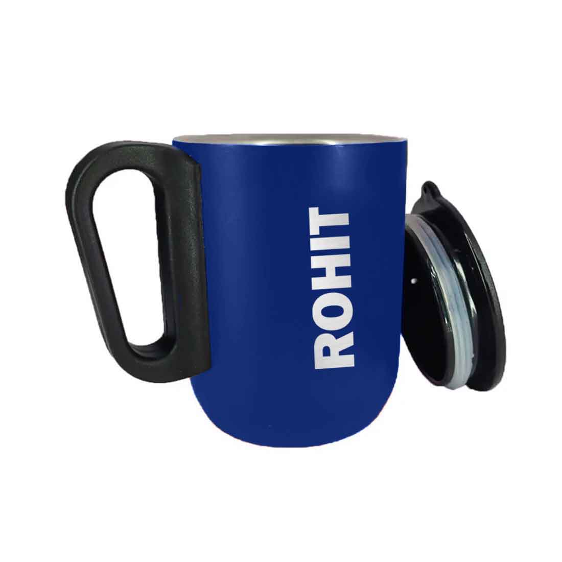 Insulated Coffee Mug with Lid - Personalized Stainless Steel Coffee Cup - Image 6
