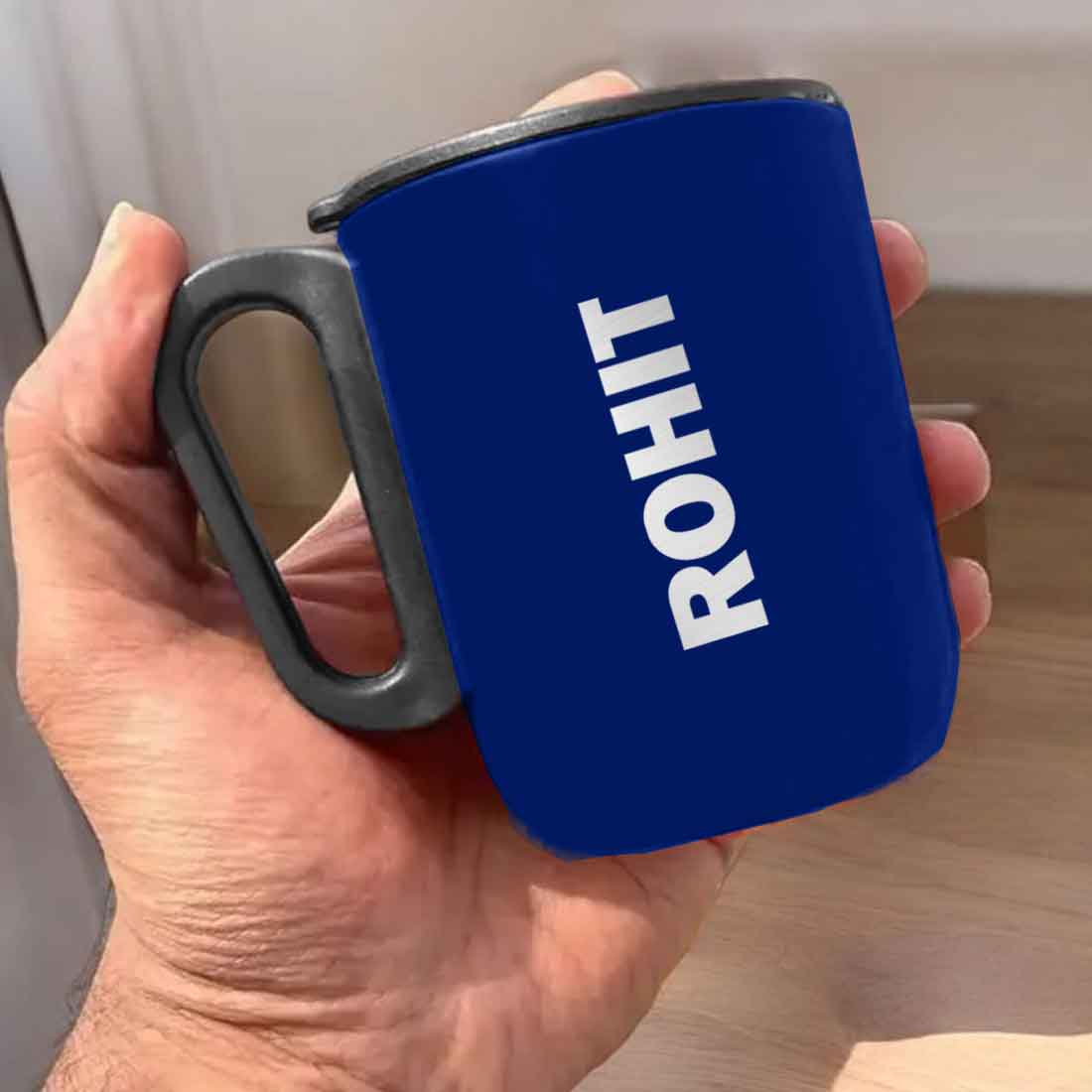 Insulated Coffee Mug with Lid - Personalized Stainless Steel Coffee Cup - Image 7